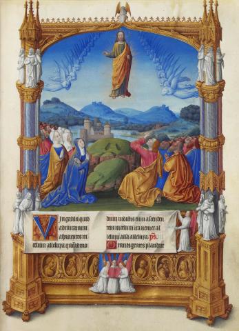 ascension dans les trÃ©s riches heures du duc de Berry
