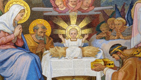 la naissance de Jésus, Lourdes