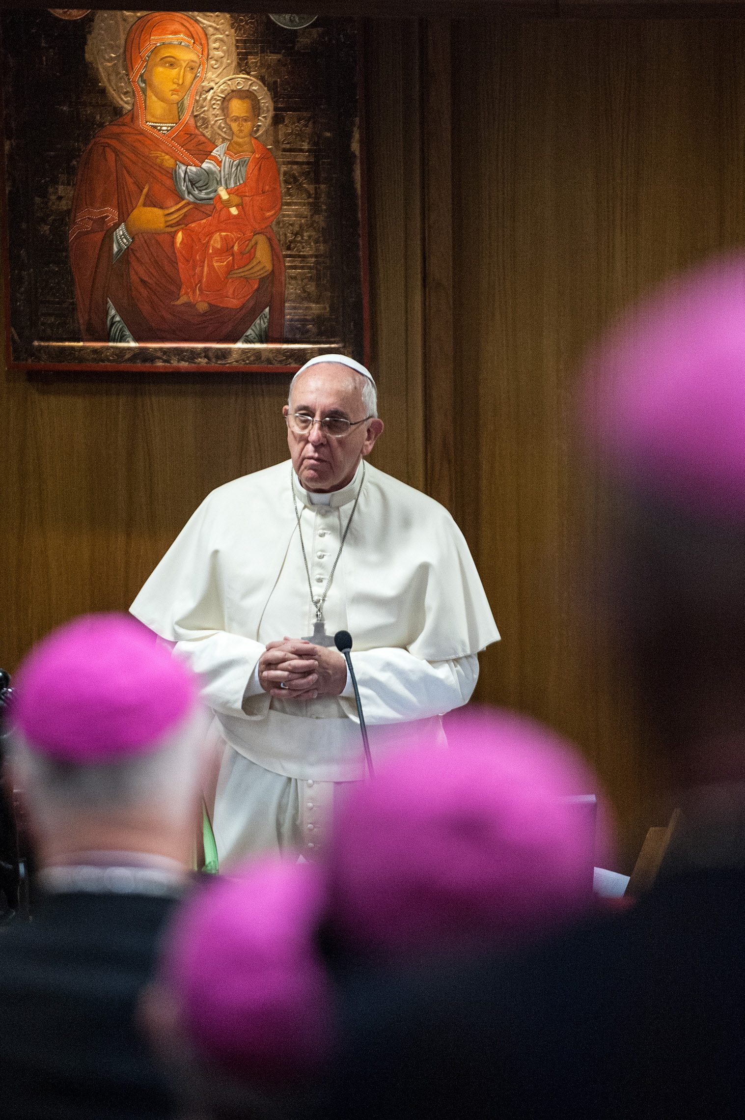 Le Pape François au Synode extraordinaire sur la famille (oct 2014)